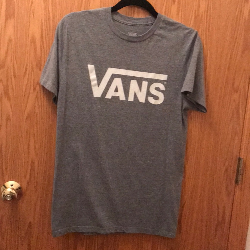 Gray Vans Tee